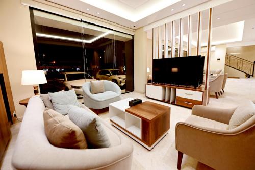ล็อบบี้, أبهى سكن للشقق المخدومة (أبهى سكن للشقق المخدومة) near สนามบินภูมิภาคอับฮา