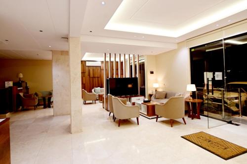 ล็อบบี้, أبهى سكن للشقق المخدومة (أبهى سكن للشقق المخدومة) near สนามบินภูมิภาคอับฮา