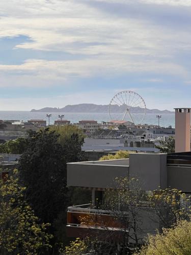 Appartemment Cozy Vue sur Mer - Location saisonnière - Marseille