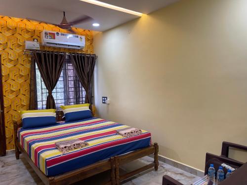 1 double bed