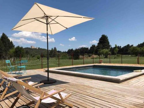 Proche l'Isle/Sorgue, loft avec SPA et Piscine - Location saisonnière - Le Thor