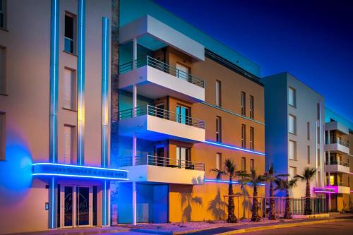 Two-Bedroom Apartment room in Superbe T3 wifi climatisé Le Sunset Lodge Narbonne Plage