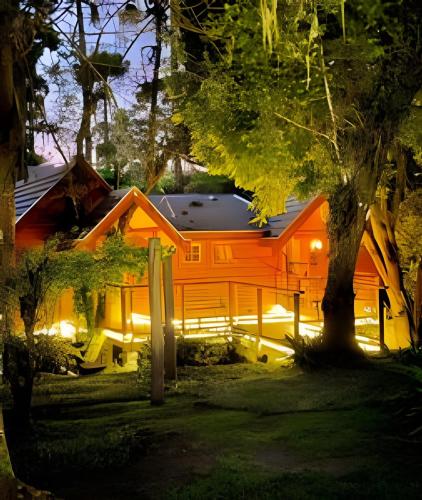 Exterior view, Cabana Suspensa na Natureza - Regiao Turistica in Parque Rancho Alegre