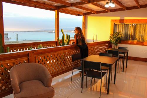 شرفة/ تراس, HOTEL QUINTA ESTACIÓN (HOTEL QUINTA ESTACION) in Caldera
