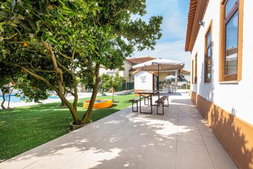 A szálláshely kívülről, Casa das Laranjas in Murtosa