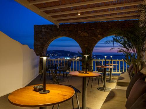 מתקני המלון, Yalos Hotel Sunset view Mykonos town private rooms in מיקונוס