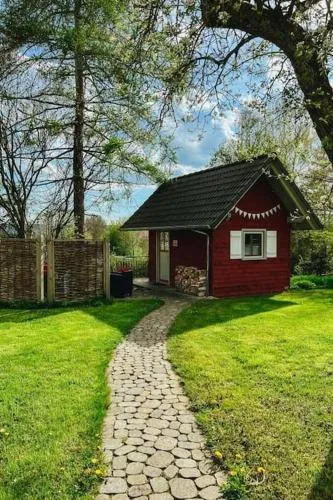 Elke's cozy Tinyhouse im Grünen in Riedhausen, Deutschland