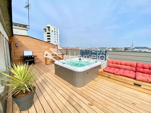 Exceptionnel ! T3 de standing - Rooftop - Jacuzzi - Location saisonnière - Lorient