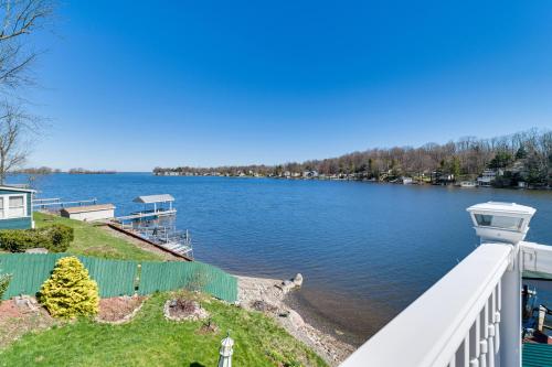 Waterfront Wolcott Vacation Rental with Deck and Views