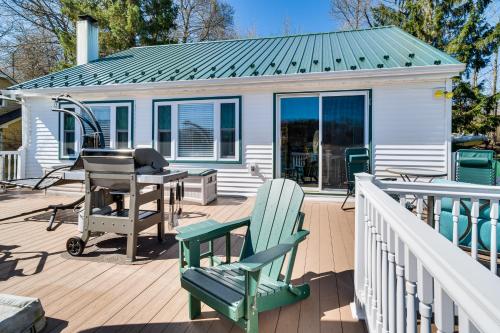 Waterfront Wolcott Vacation Rental with Deck and Views