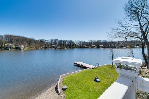 Waterfront Wolcott Vacation Rental with Deck and Views