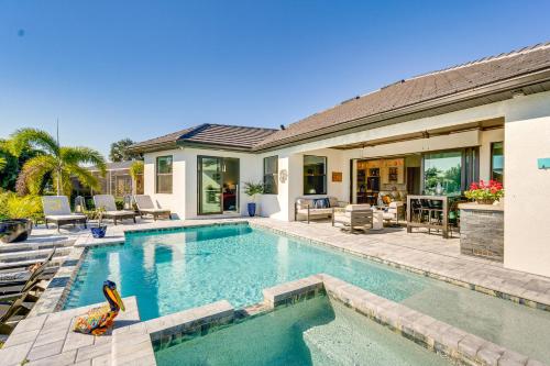 Luxe Home in Punta Gorda with Pool Canal Views!