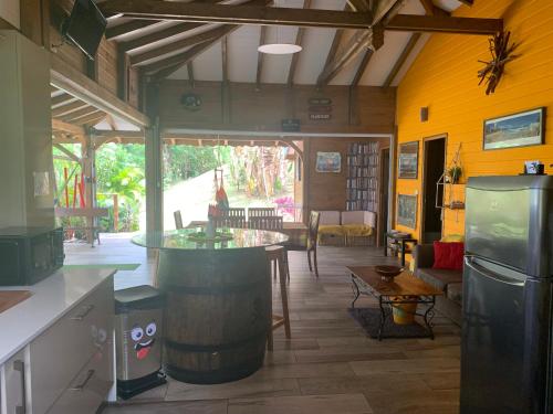 Les ilets caraibes vue mer in Bouillante