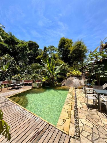 Swimming pool, Pousada do Riacho Trindade in Trindade