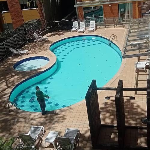 El Poblado, Medellín con Piscina, gym, cómodo, linda vista., Medellín (fotografie 7)