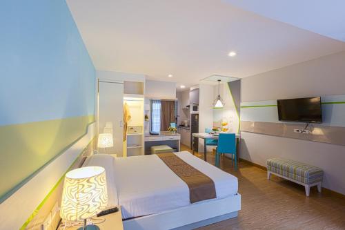 1 queen bed