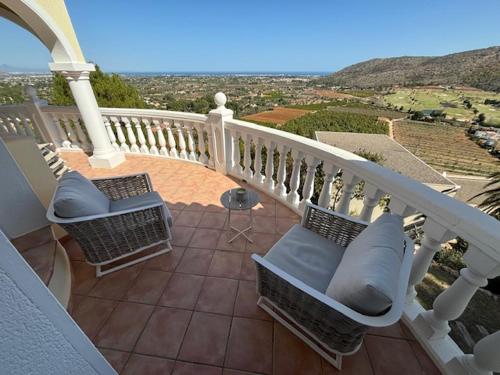 Erkély/terasz, Casa Vista Bonita in Muntanya de la Sella