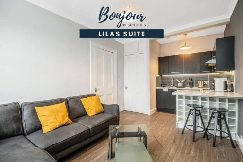 Lilas Suite Abbeyhill - 1BR-1BA 5 Mins to Meadowbank Shopping by Bonjour Residences Edinburgh