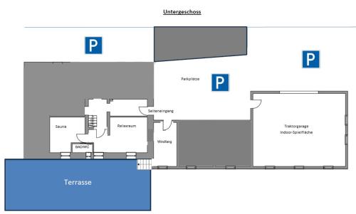 Großes Ferienhaus für 16 Pers mit Indoorspielplatz, Pool, großer Terrasse, Grill, Sauna, Kicker, Dart, uvm - ideal für Familien