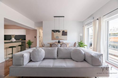 Luxury Flat w/2Bath - Private Parking @Pasalimani, Pireus (fotografie 8)
