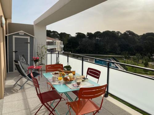 Super T2 3*, top terrasse, piscine, près plages - Location saisonnière - La Londe-les-Maures