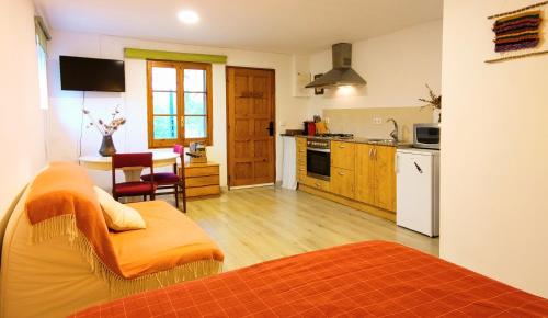 Konyha, Apartament a Mas l'Erm in Vall D'En Bas