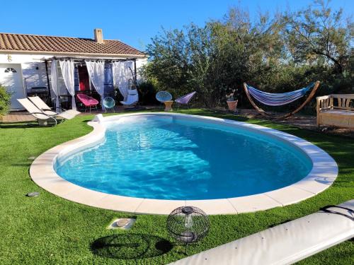 Villa piscine - Location saisonnière - Marseillan