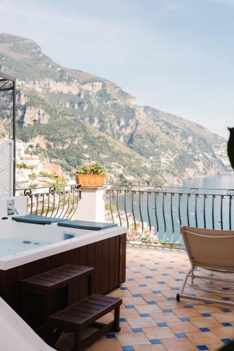 景觀, 黃金谷酒店 (Hotel Conca d'Oro) in 波西塔諾市中心