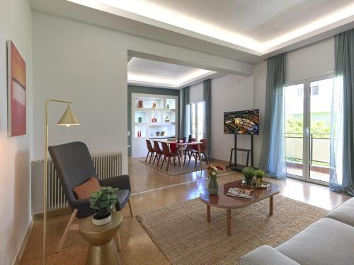 Stylish Sanctuary, Pangrati Gem Refurbished, Athens