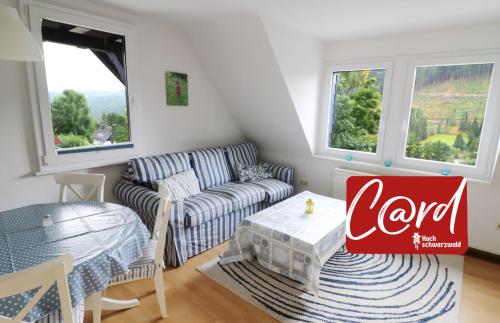 Ferienwohnung im Haus Rhea am Sudhang- Feldberg- Falkau 1.5km von Prinz Max-Weg entfernt