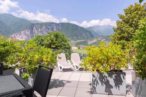 Camera, familiare, terrazza