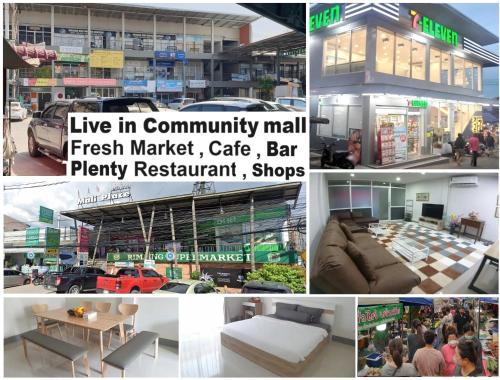 House in community mall, spacious 6 people, 3BR, Chiang Mai (foto 2)