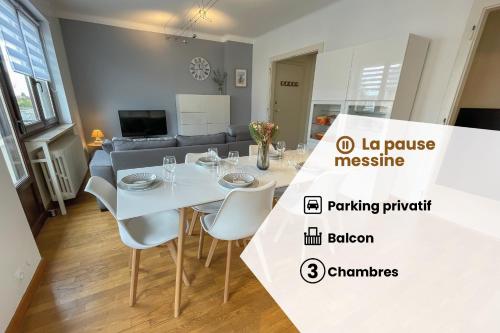 La Pause Messine - 3 Chambres & Parking - Location saisonnière - Metz