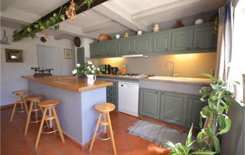 Lovely Home In St Quentin La Poterie With Private Swimming Pool, Can Be Inside Or Outside