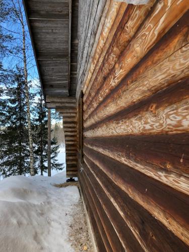 Logcabin with view to Ylläs