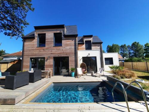 RARE à Cabourg - Maison neuve avec piscine et jardin - Location saisonnière - Cabourg