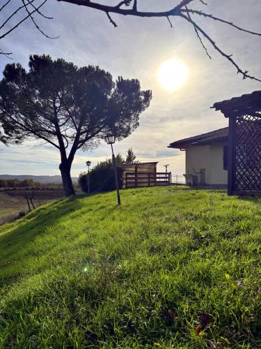 Villetta nel bosco tra Firenze Arezzo e Siena