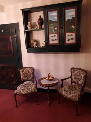 Koplietošanas atpūtas telpa ar TV, Haus Jahn in Rohrbach (Thuringia)
