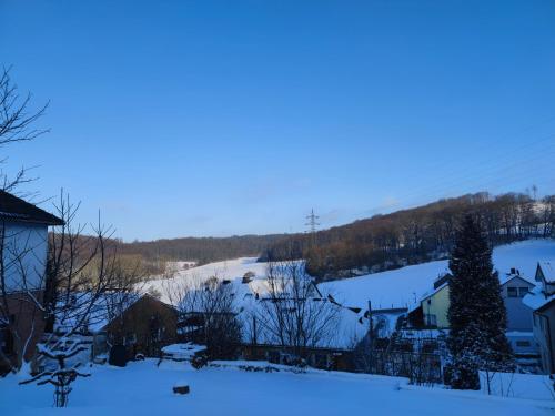 Modernes Rhombushaus mit Garten & Teich nähe Wald