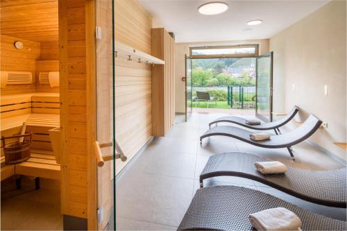 Sauna, Hotel Straubs Schone Aussicht in Klingenberg am Main