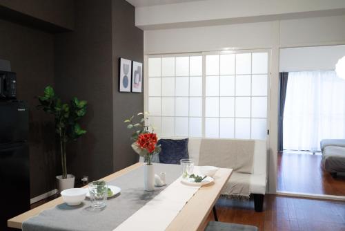 LN12 Arietta 三ノ宮駅徒歩10分元町エリアの交通至便貸切2DK room in 누노비키