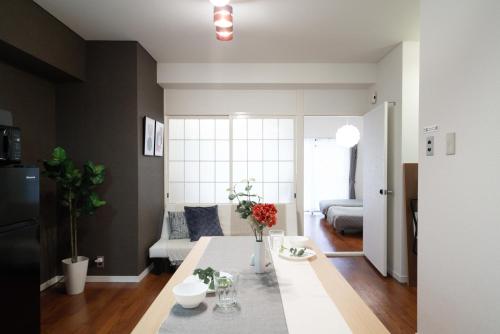 LN12 Arietta 三ノ宮駅徒歩10分元町エリアの交通至便貸切2DK room in 누노비키