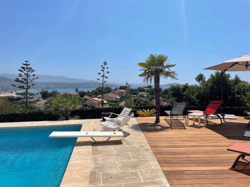 Villa Thamyris Porticcio Ajaccio Corse chambre d'hôte Porticcio