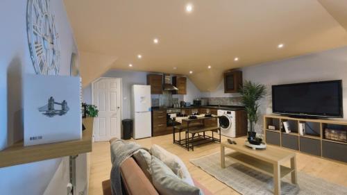 Chic Central Birmingham Jewellery Quarter Apartment With Free Wifi, Parking and Keyless Access, 4 beds, Birmingham (fotografie 4)