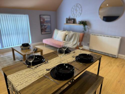 Chic Central Birmingham Jewellery Quarter Apartment With Free Wifi, Parking and Keyless Access, 4 beds, Birmingham (fotografie 10)