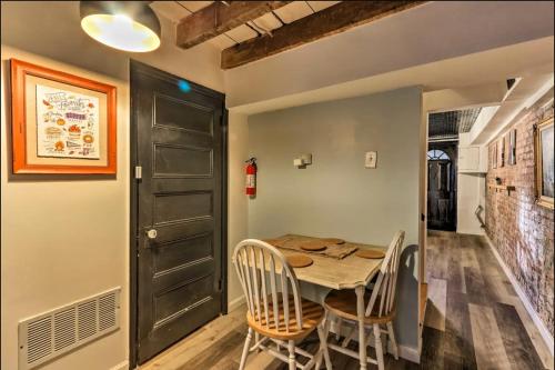 1850s historic Row House 7min train to NYC with private backyard