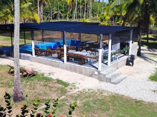 ห้องจัดเลี้ยง, Pousada Estrela Feliz in คานาเวียอิรัส