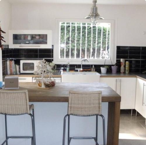 Maison avec piscine et grande terrasse -Sud Landes - Location saisonnière - Tosse