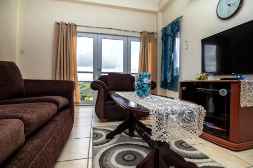 Ruang bersama/area TV, Bocean Villa- Luxury Hilltop Retreat in Belvedere