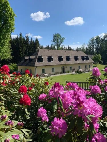 Das Forsthaus Langschlägerwald in Langschlag, Österreich